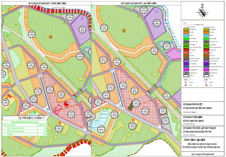 Điều chỉnh cục bộ Quy hoạch chung xây dựng thị trấn Mỏ Trạng, huyện Yên Thế, tỉnh Bắc Giang đến năm 2030